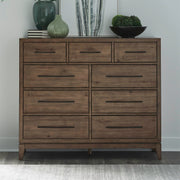 Shaker Lakes - 9 Drawer Chesser - Harvest Brown