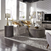 Modern Farmhouse - 3 Piece Table Set - Charcoal