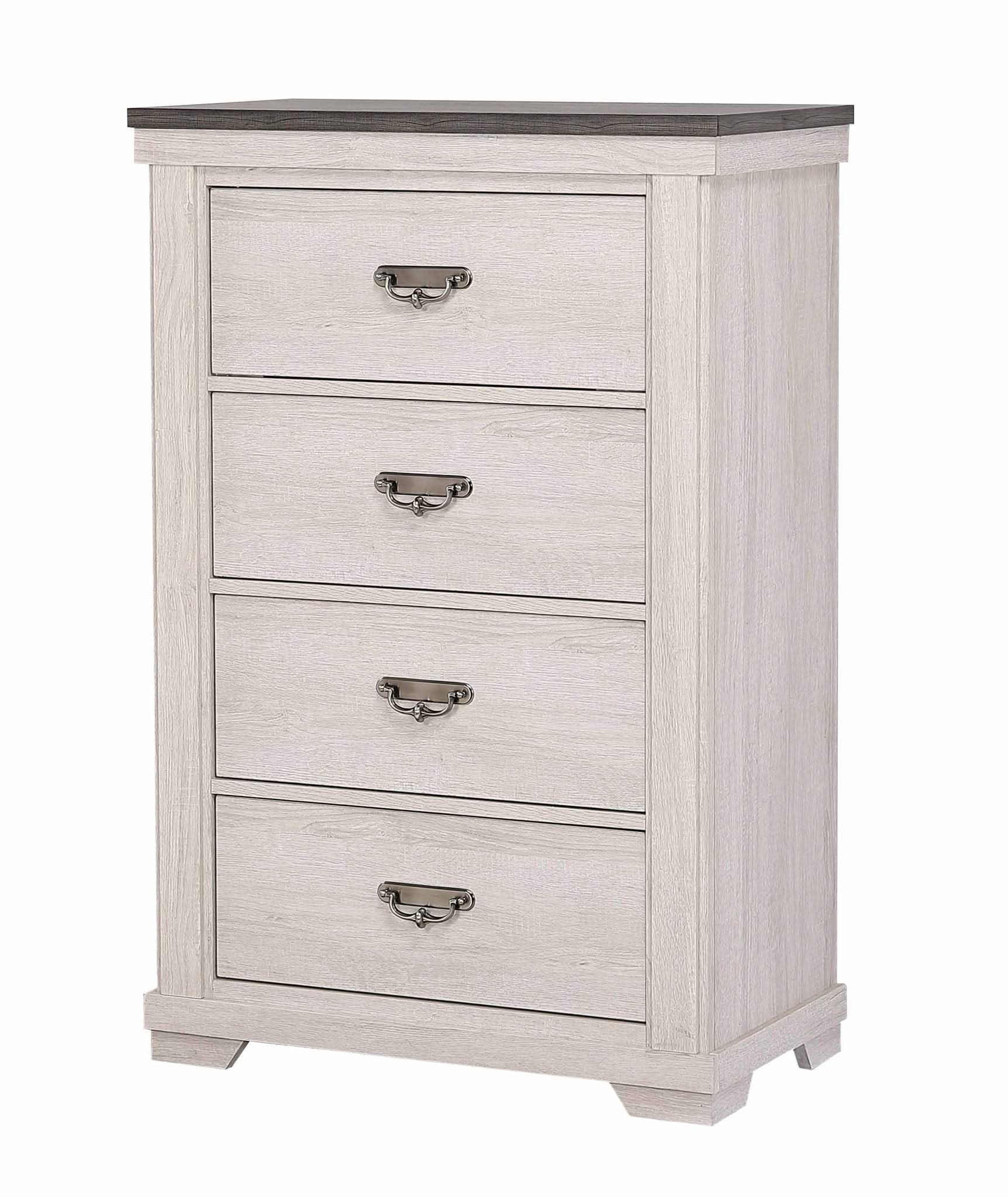 Leighton - Chest - White