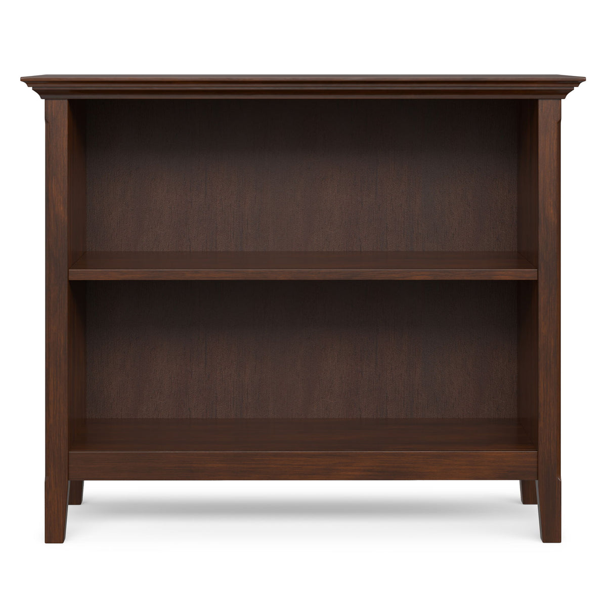 Amherst - 2 Shelf Bookcase - Brown