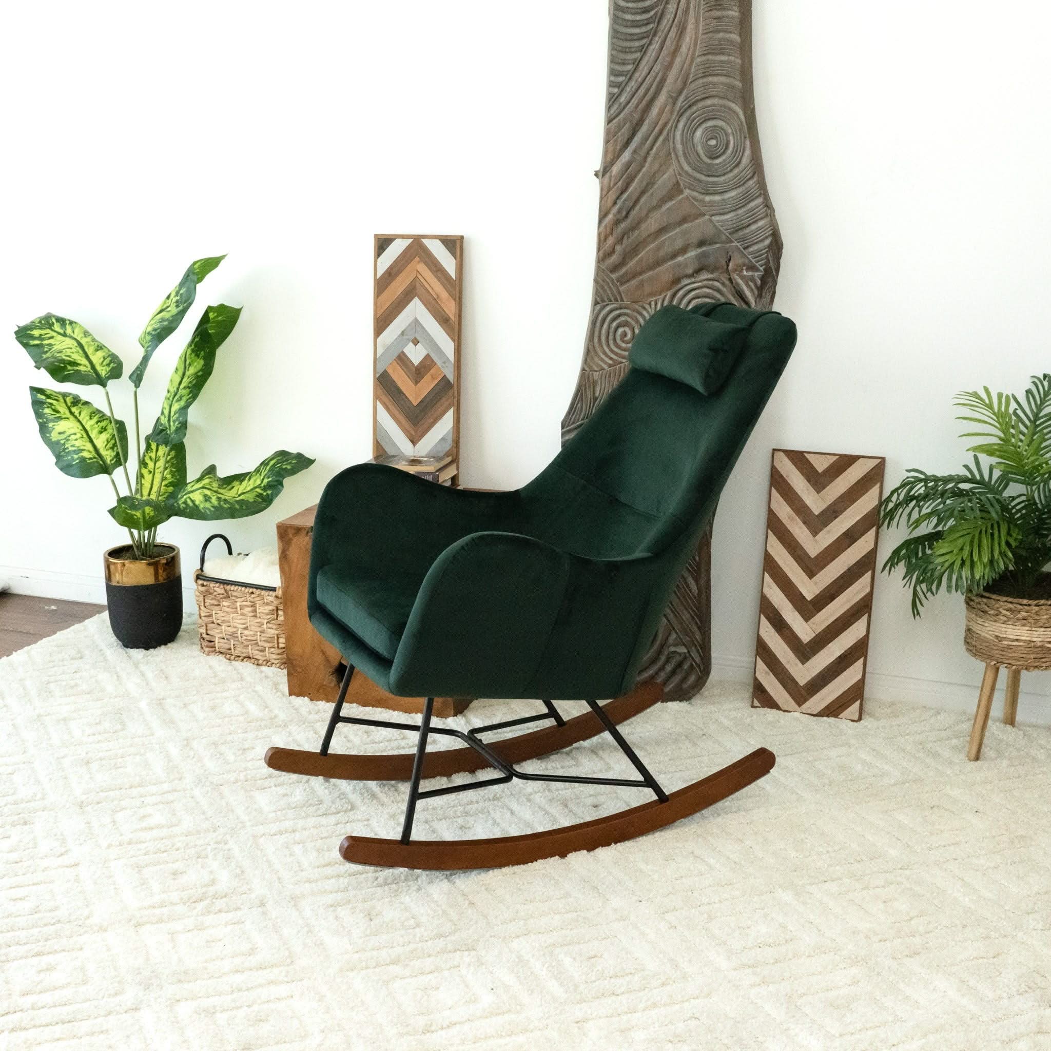 Chel - Mid-Century Modern Rocking Chair