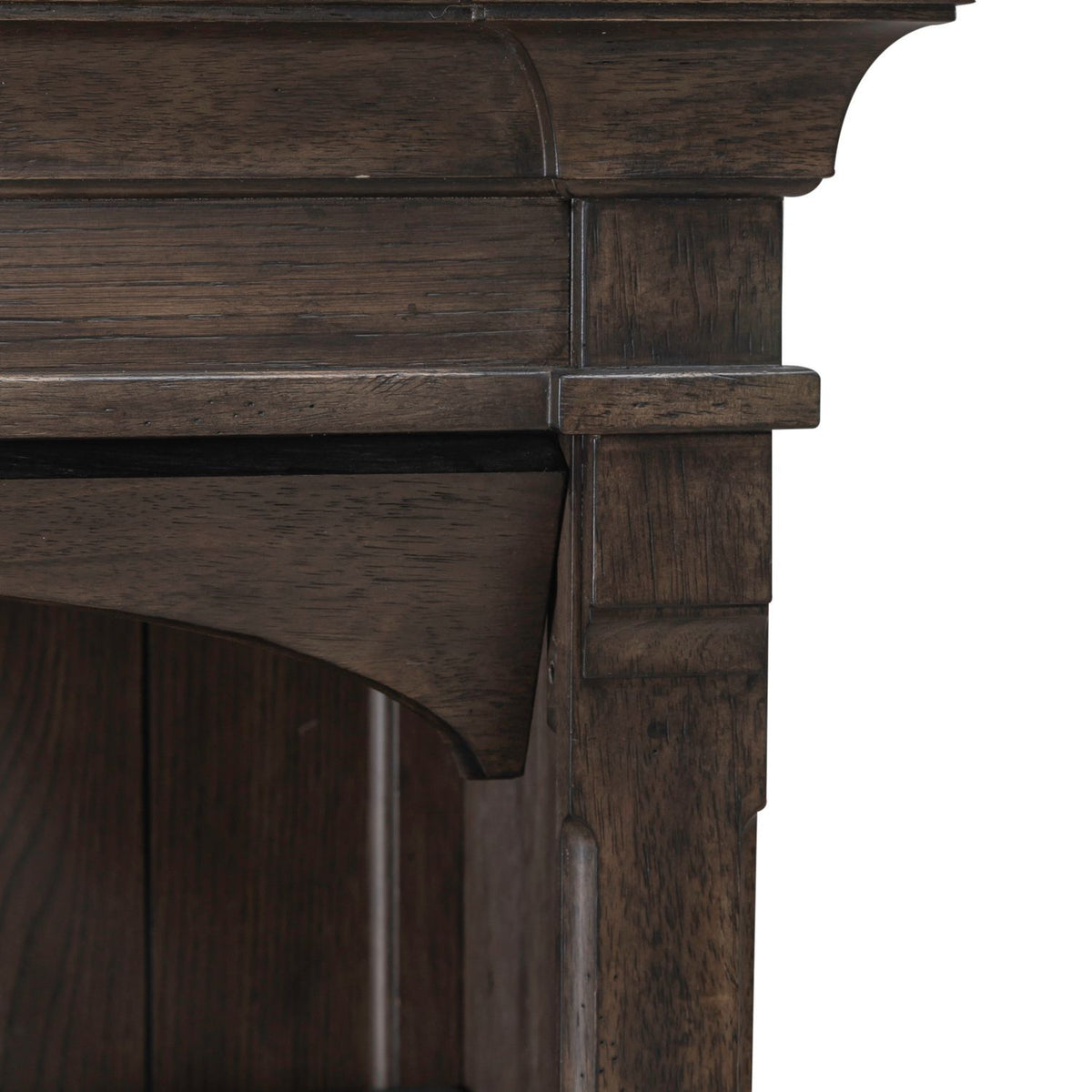 Paradise Valley - Entertainment Hutch - Saddle Brown