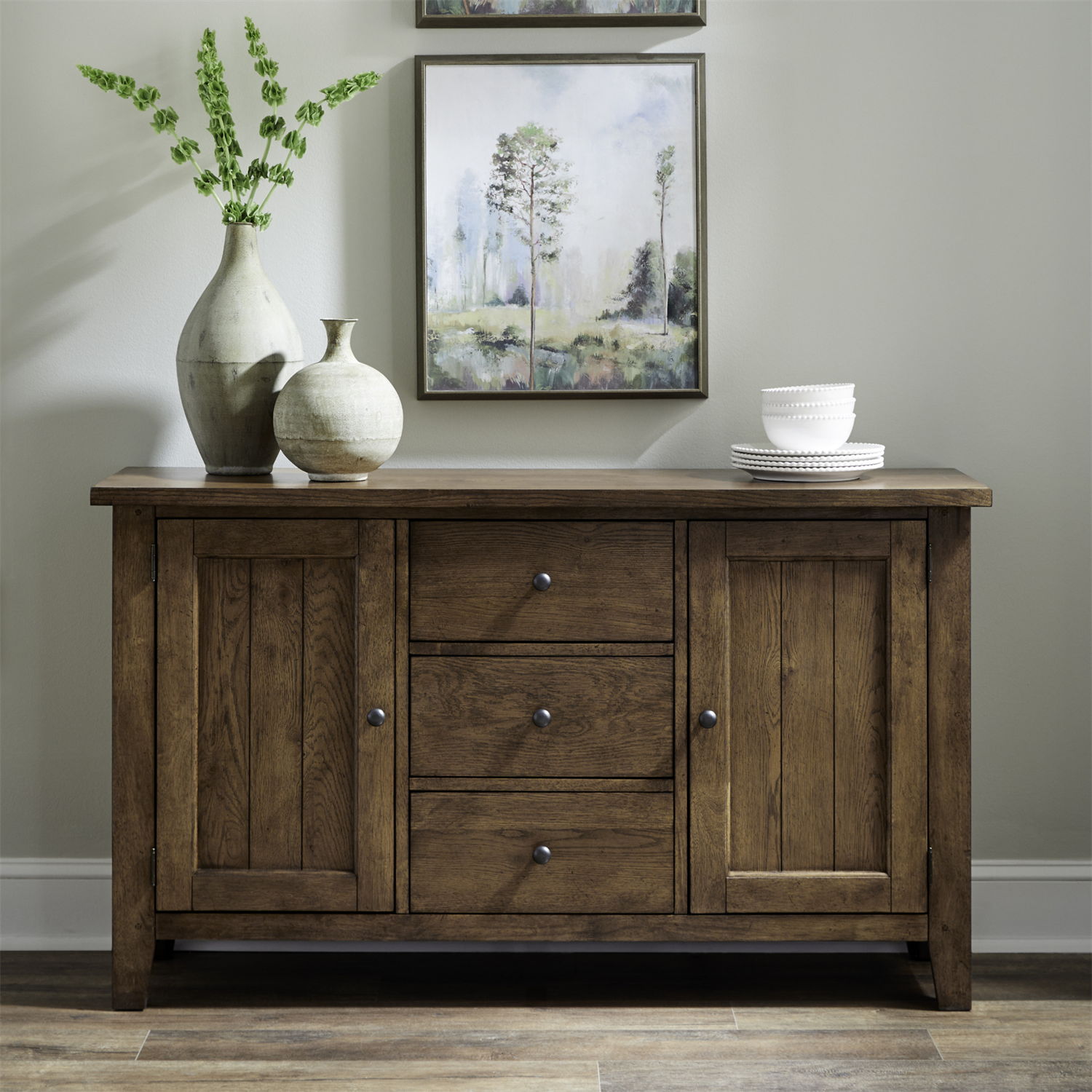 Hearthstone Ridge - Buffet - Light Brown