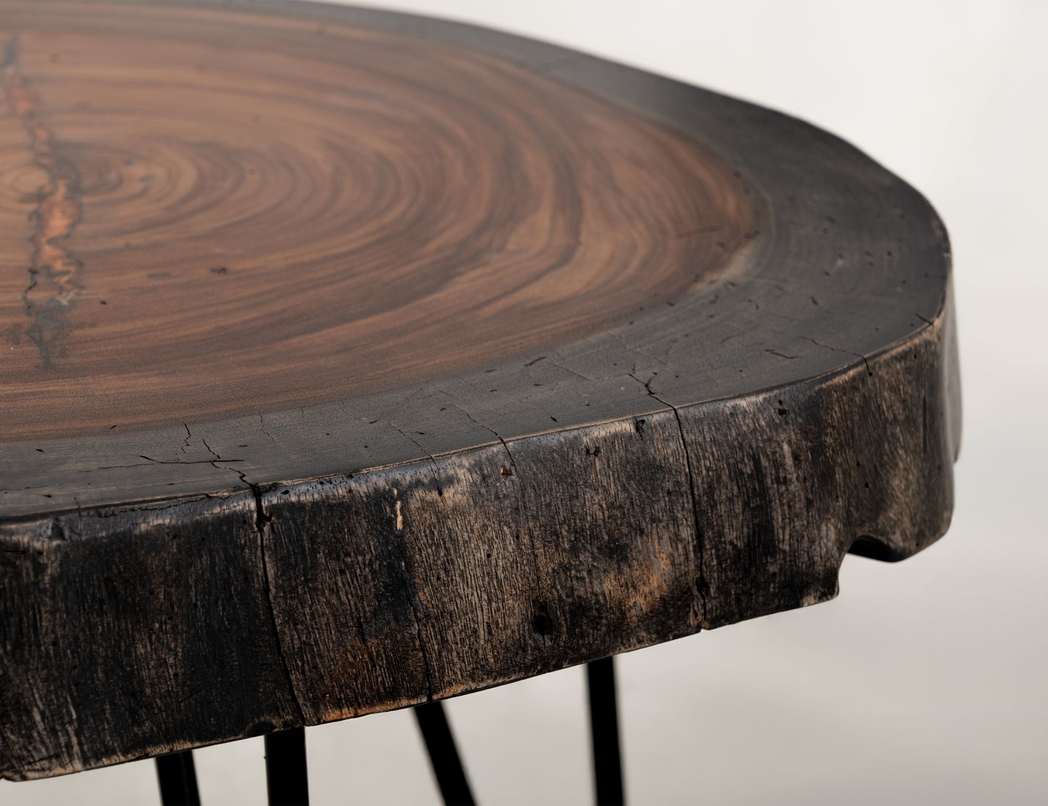 Parota - End Table - Dark Brown