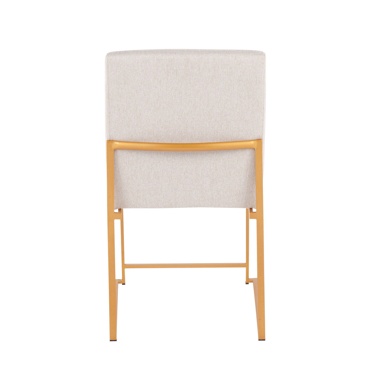 Fuji - Contemporary Stylish Frame, High Back Dining Chair (Set of 2)