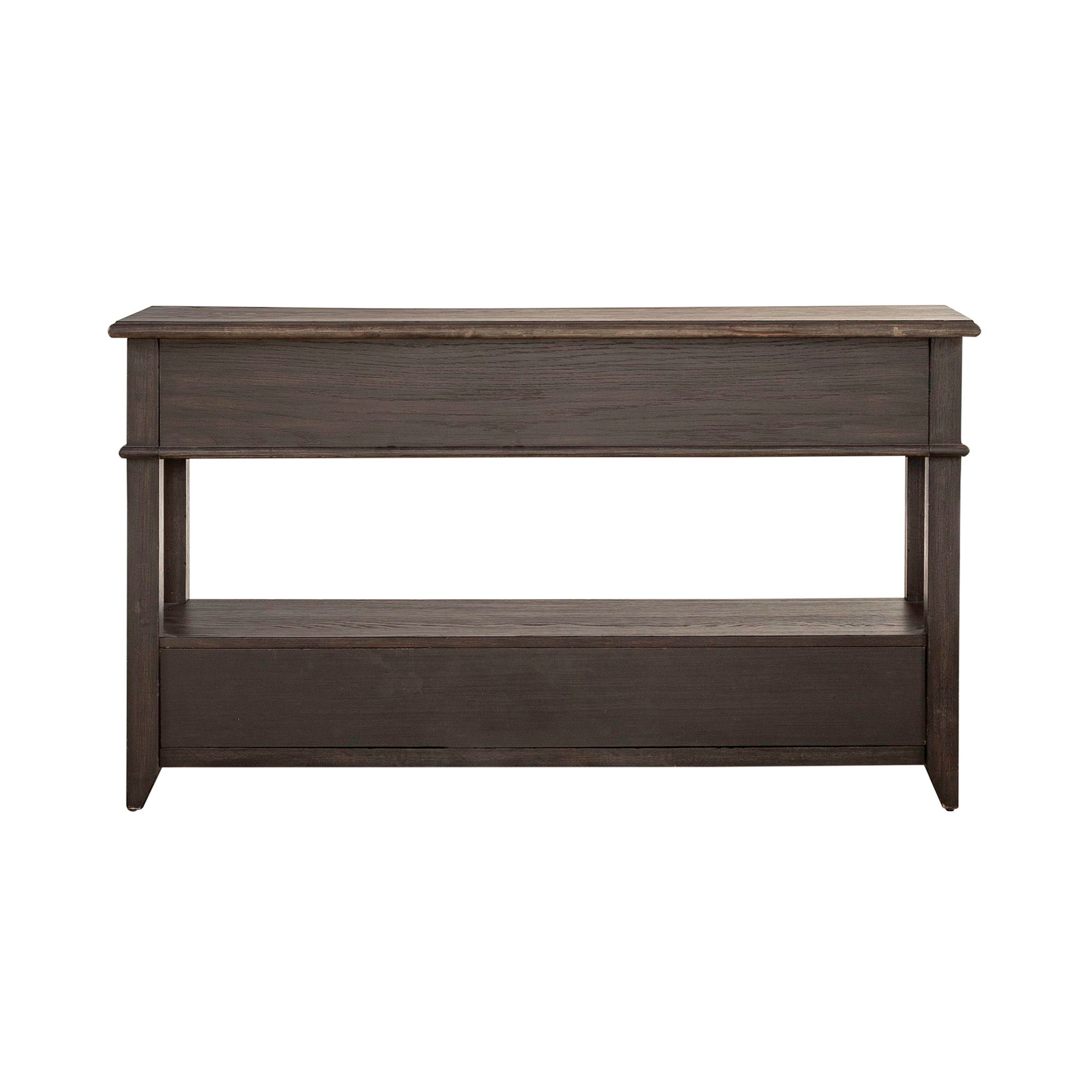 Mill Creek - 2 Drawer Sofa Table - Peppercorn