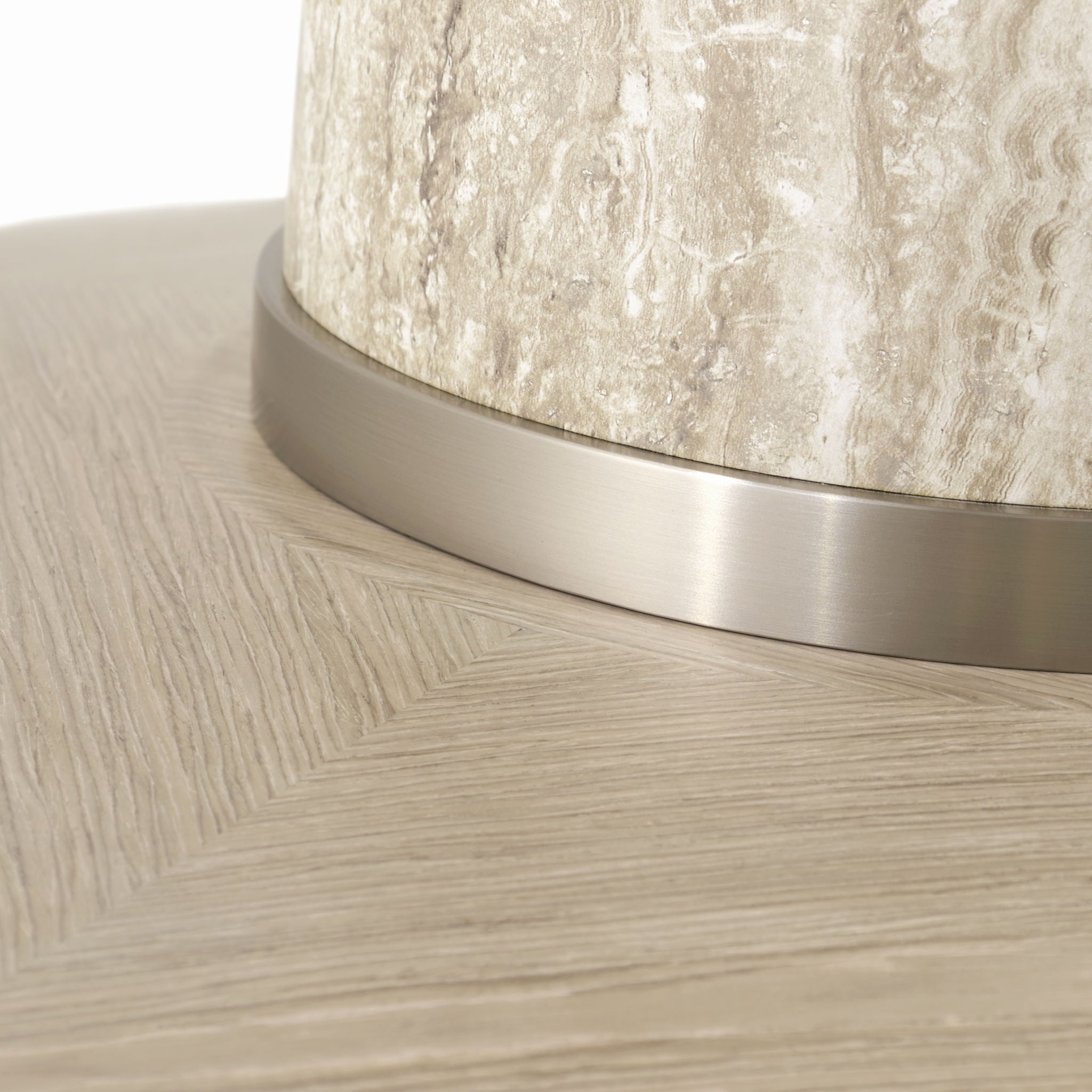 Lotus Bay - 40" Round Gathering Table - Sand