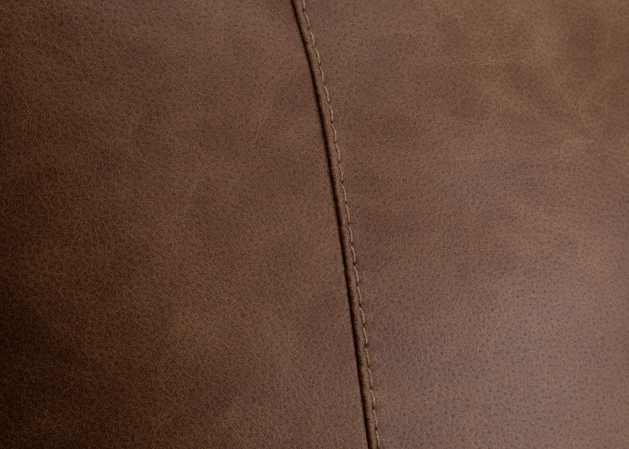 Duvall Saddle Loveseat with Reversible Cushions and Track Arms