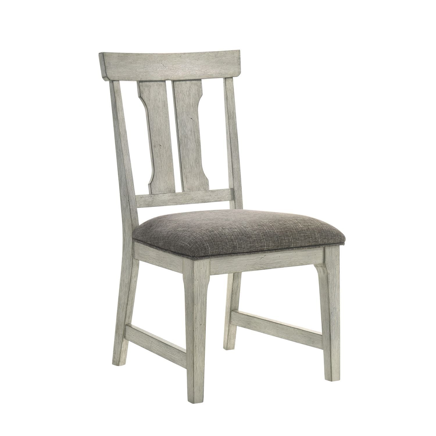 Hallendale - Splat Back Side Chair (RTA) - Gravel Wash