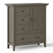 Redmond - Medium Storage Cabinet - Dark Brown