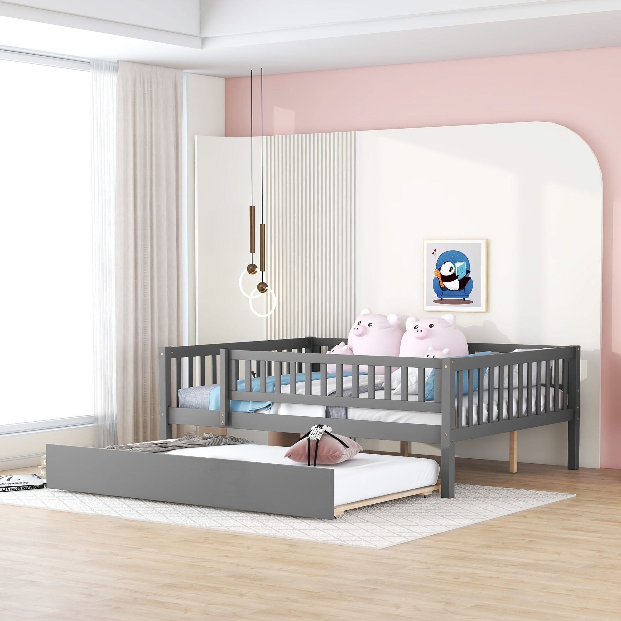 Multi Functional Wooden Daybed Bed