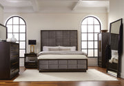 Durango 4-piece Eastern King Bedroom Set Smoked Peppercorn