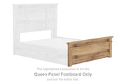 Makidern - Queen Panel Footboard - Tan