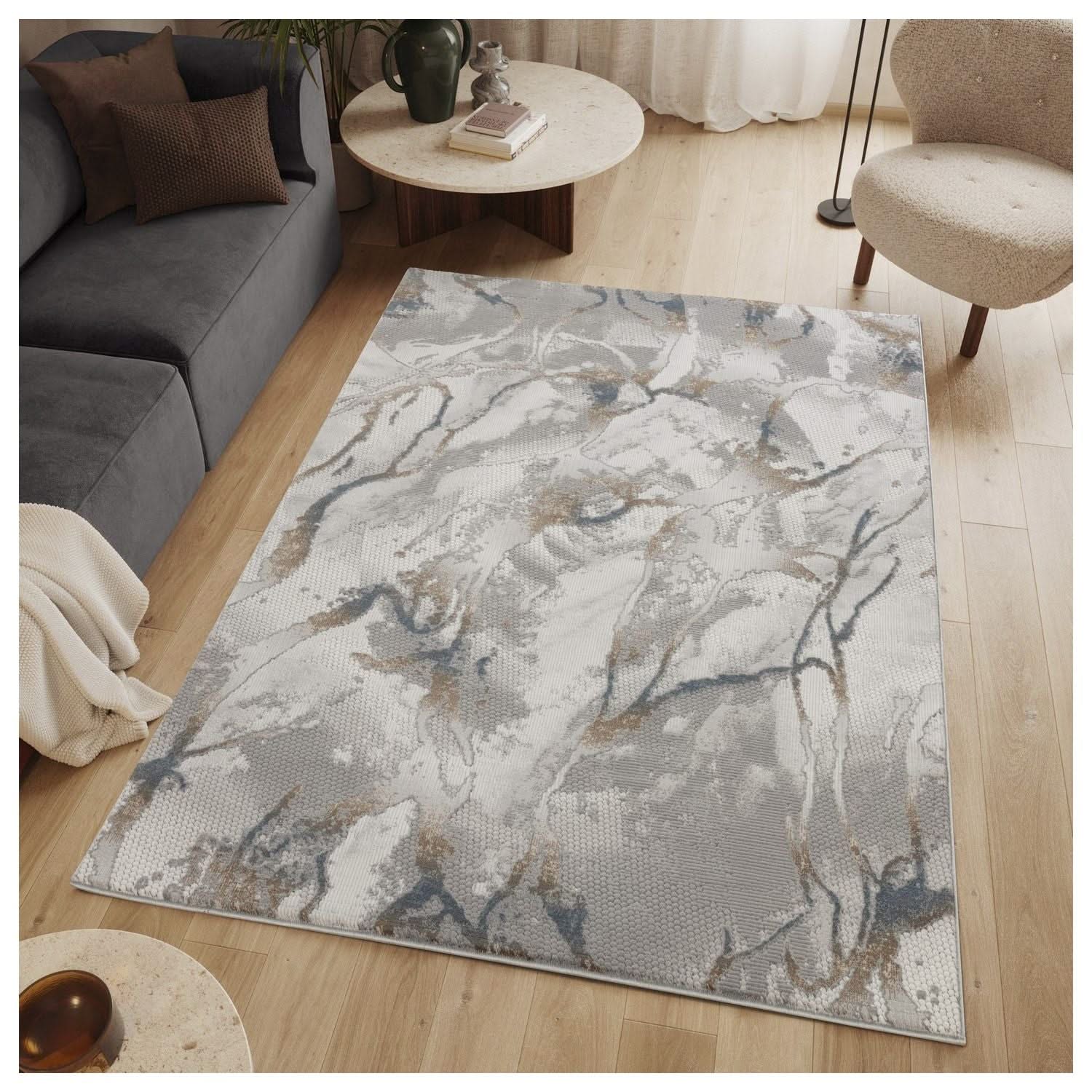 Geometrix - Area Rug With 3D Effect