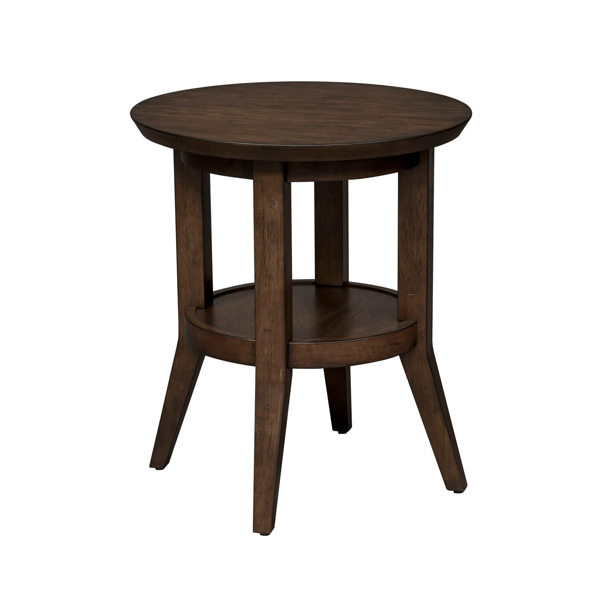 Ventura Blvd - 3 Piece Table Set (1 Cocktail Table 2 Round End Tables) - Bronze Spice