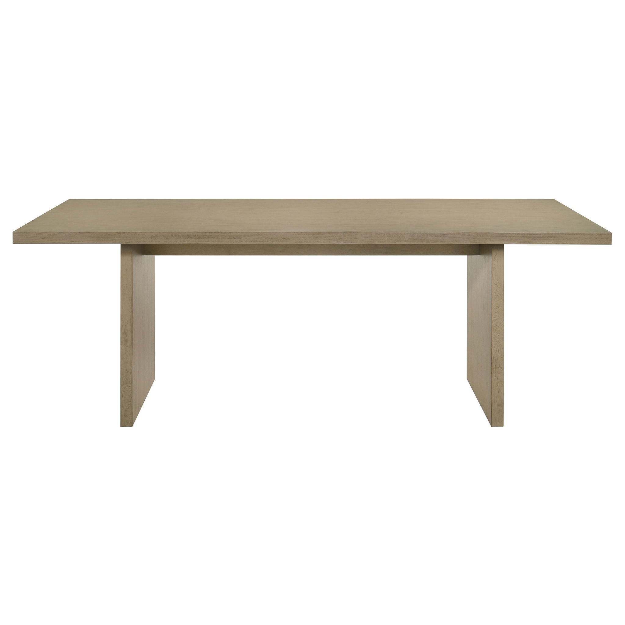 Decker 7-piece 82-inch Rectangular Dining Set Wheat and Natural Oak