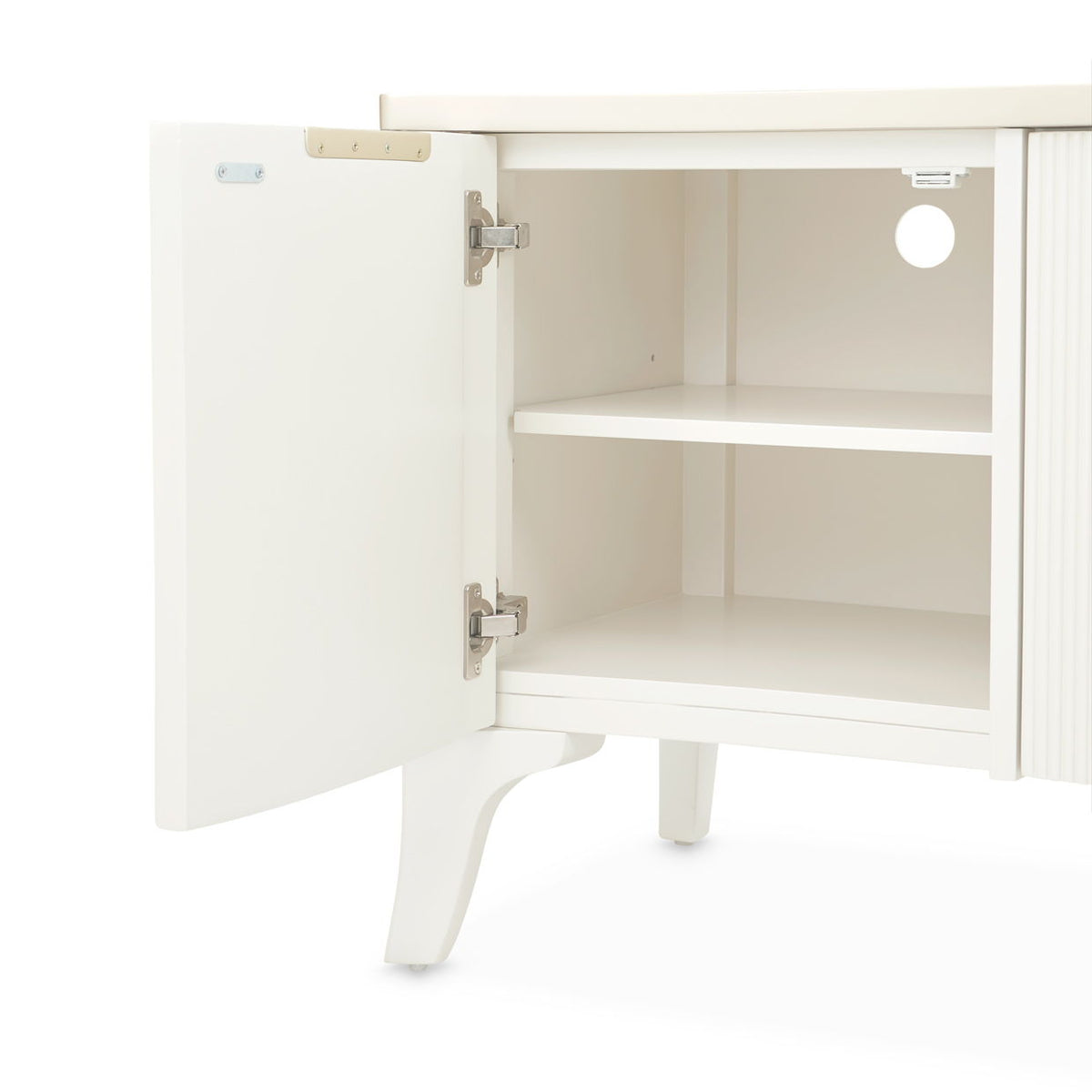 La Marisia - Media Cabinet - Creamy Pearl
