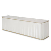London Place - Media Cabinet - Creamy Pearl