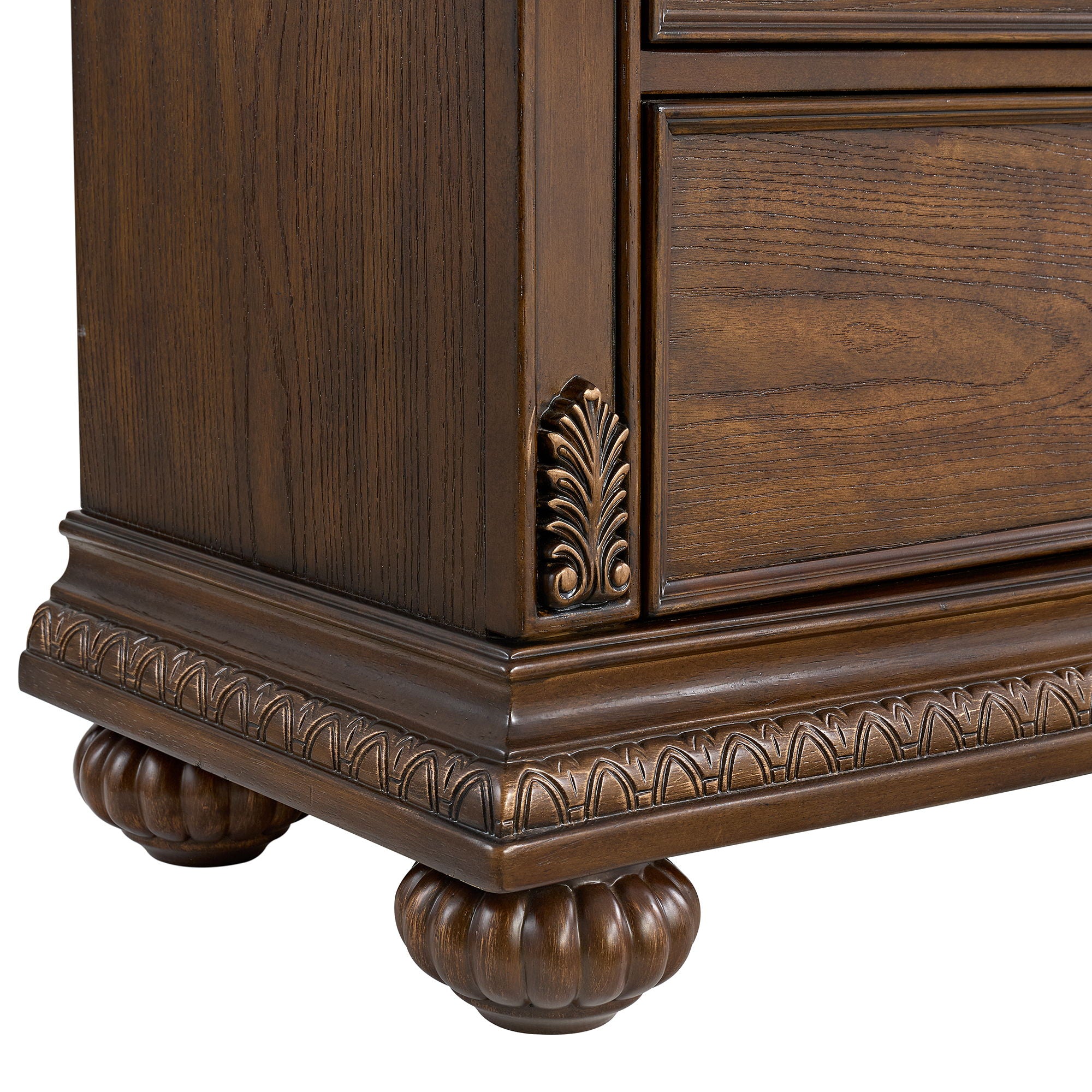 Cadenza - Nightstand With USB-C - Brown