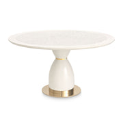 Lisbon - Round Dining Table - Silken Cream