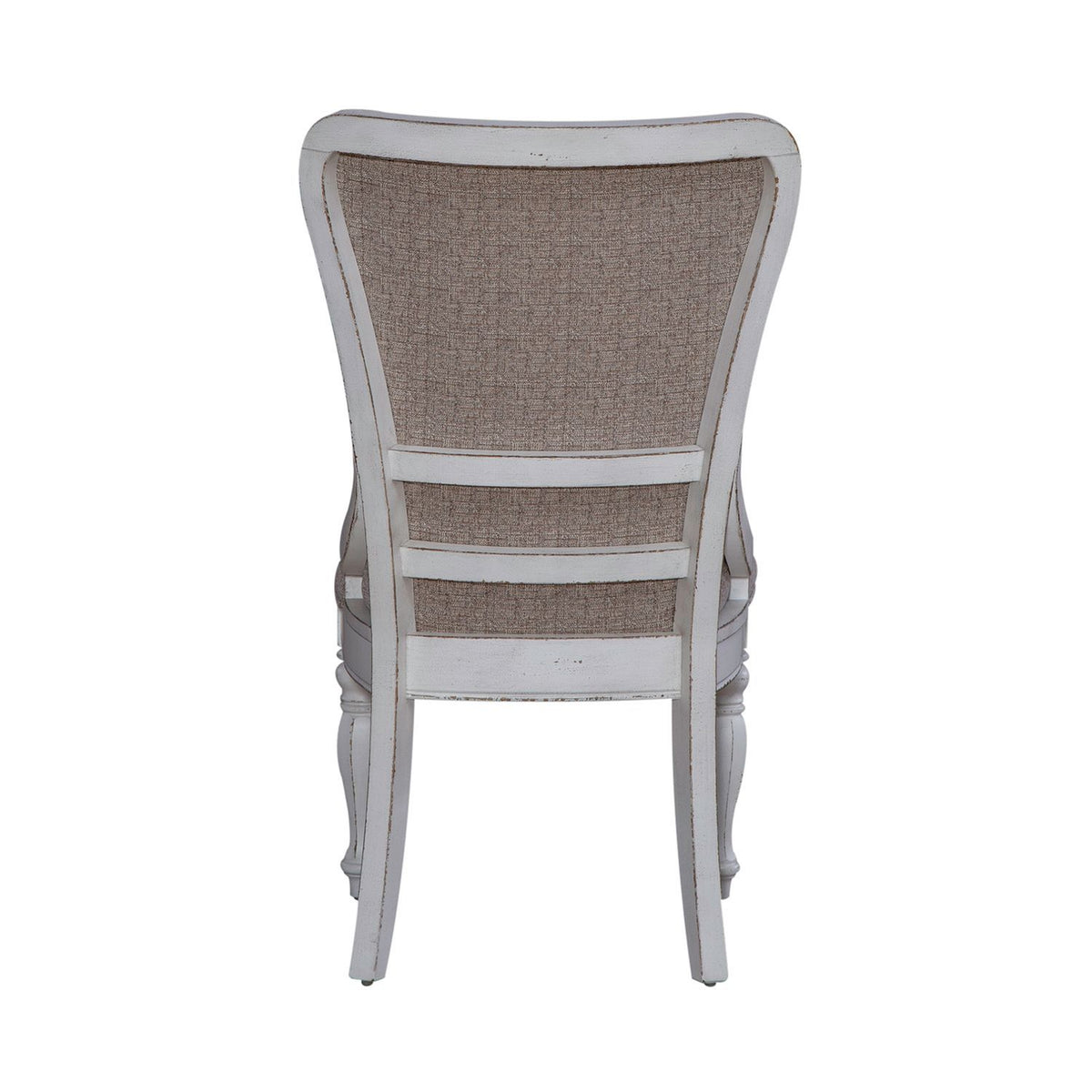 Magnolia Manor - Upholstered Wing Back Side Chair - Antique White