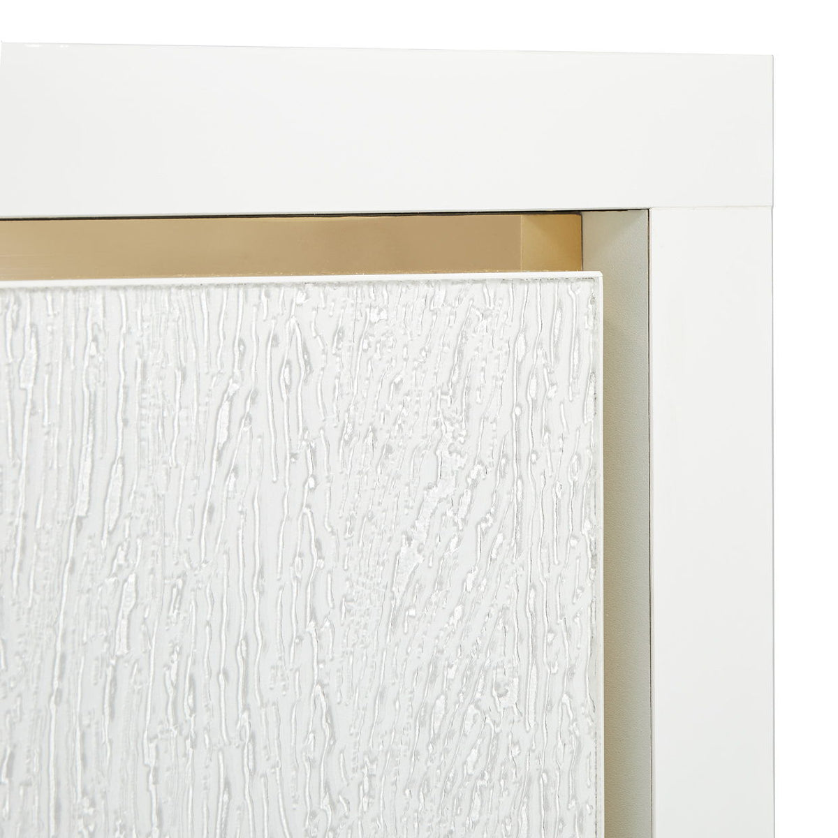 Palm Gate - Nightstand - Cloud White