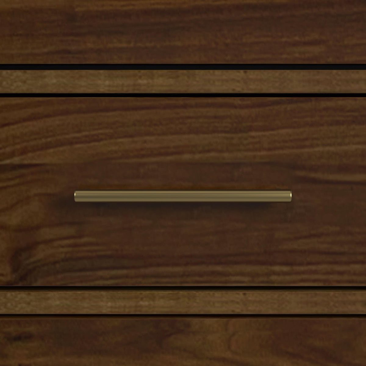 Malia - Dresser And Topper - Walnut