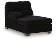 SimpleJoy - LAF Corner Chaise - Onyx
