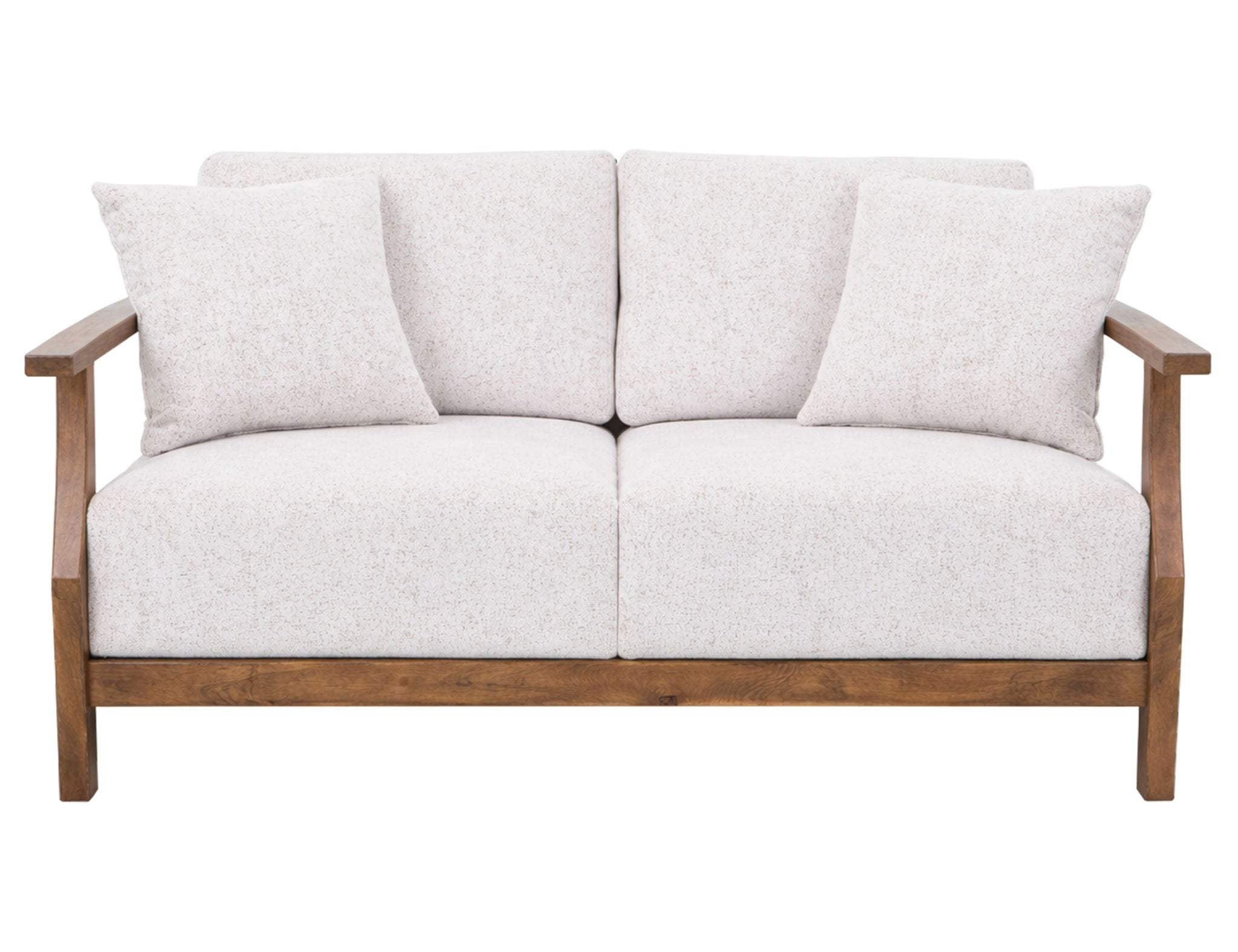 Forest - Loveseat - Brown / Beige
