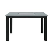 Dining Table Set With 4 Chairs, 5 Piece Set - Gray