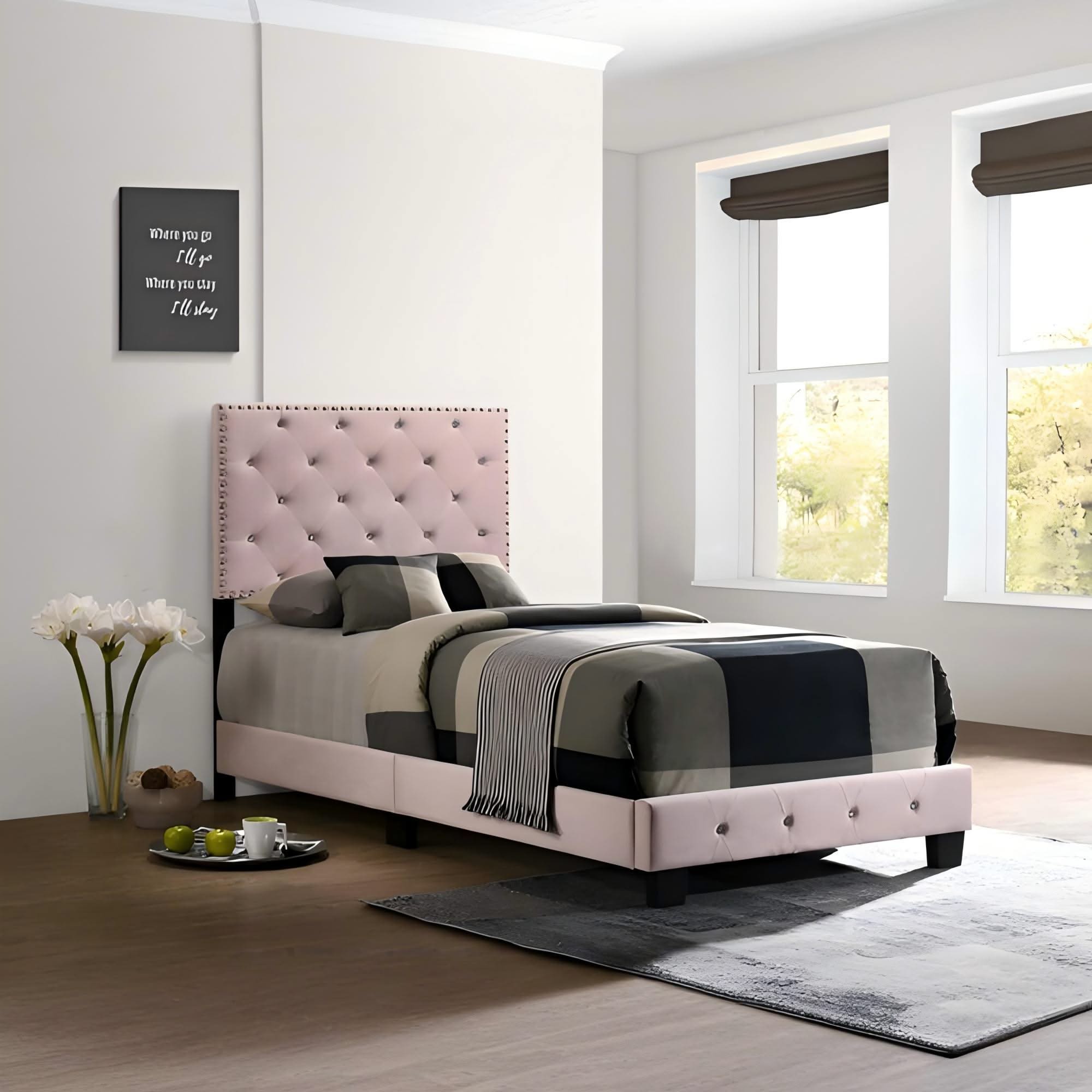 Luxurious Upholstered Bed