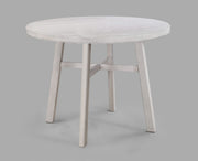 Blanche - Round Counter Height Table - Antique White