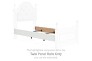 Kozlani - Twin Panel Rails - White