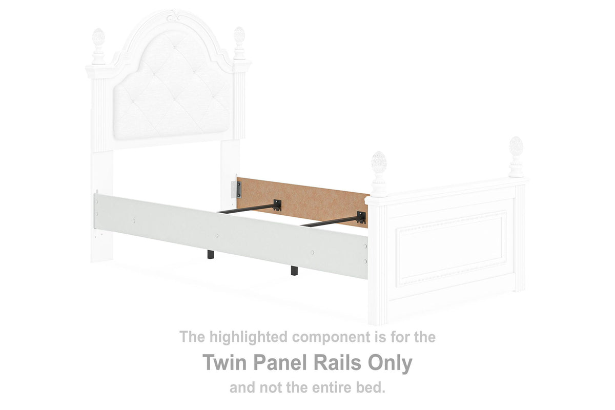 Kozlani - Twin Panel Rails - White