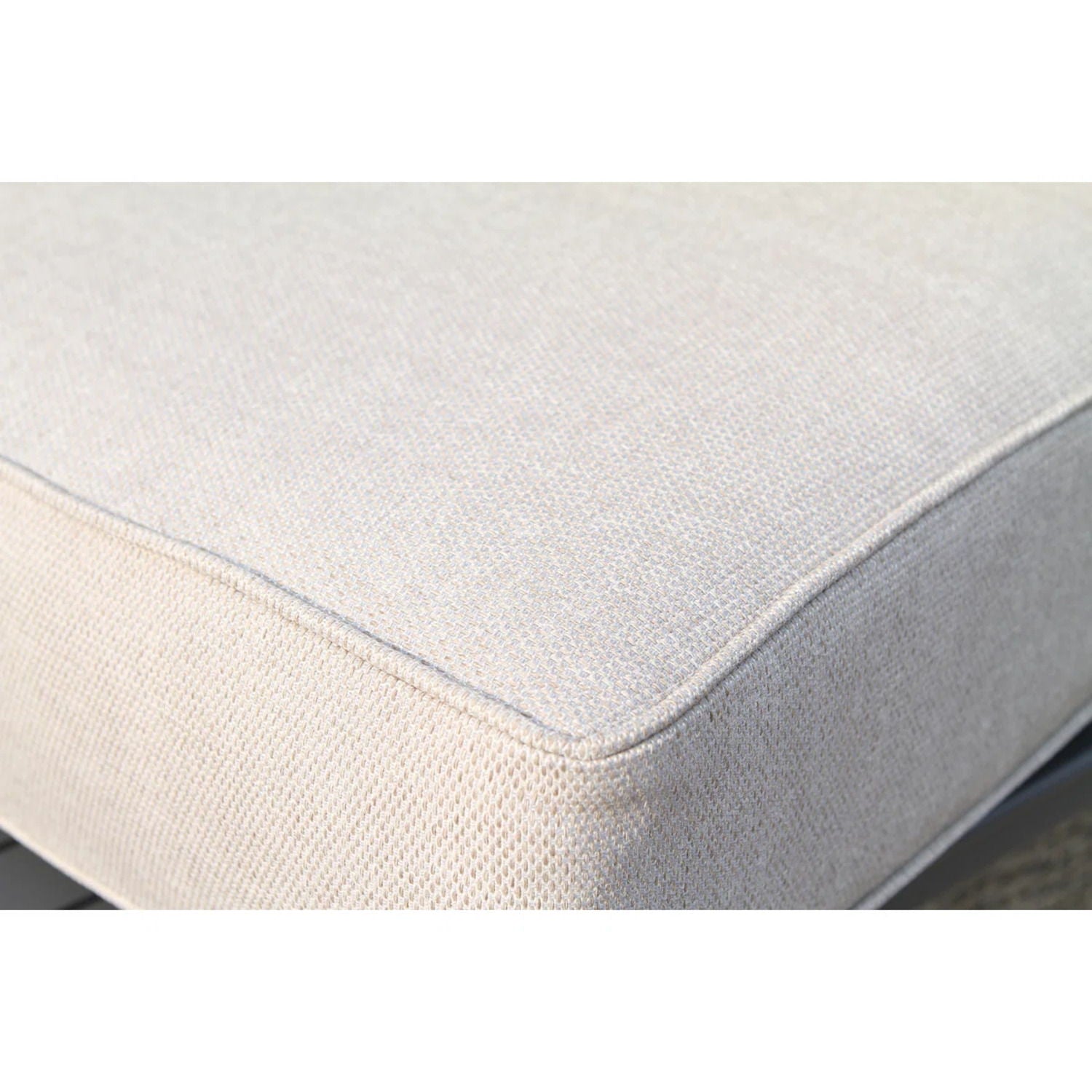 Modern Patio Wicker Loveseat With Cushions