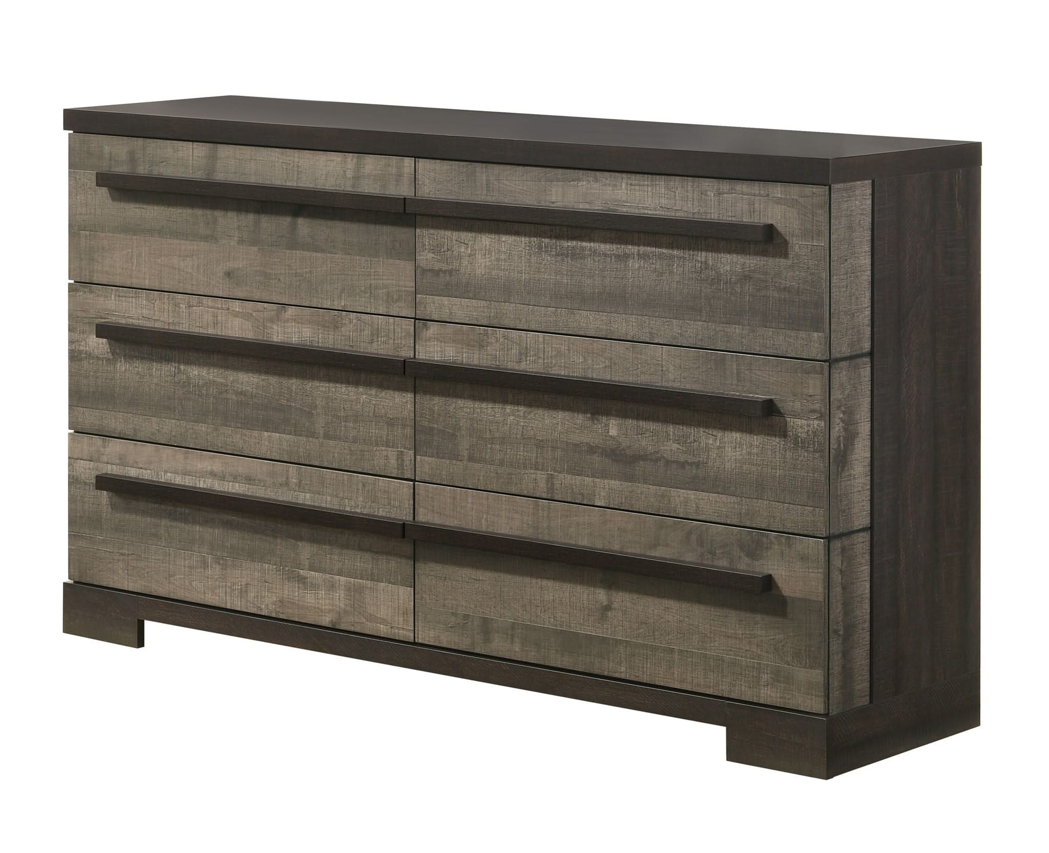 Remington - King 4 Piece Bedroom Set - Dark Brown
