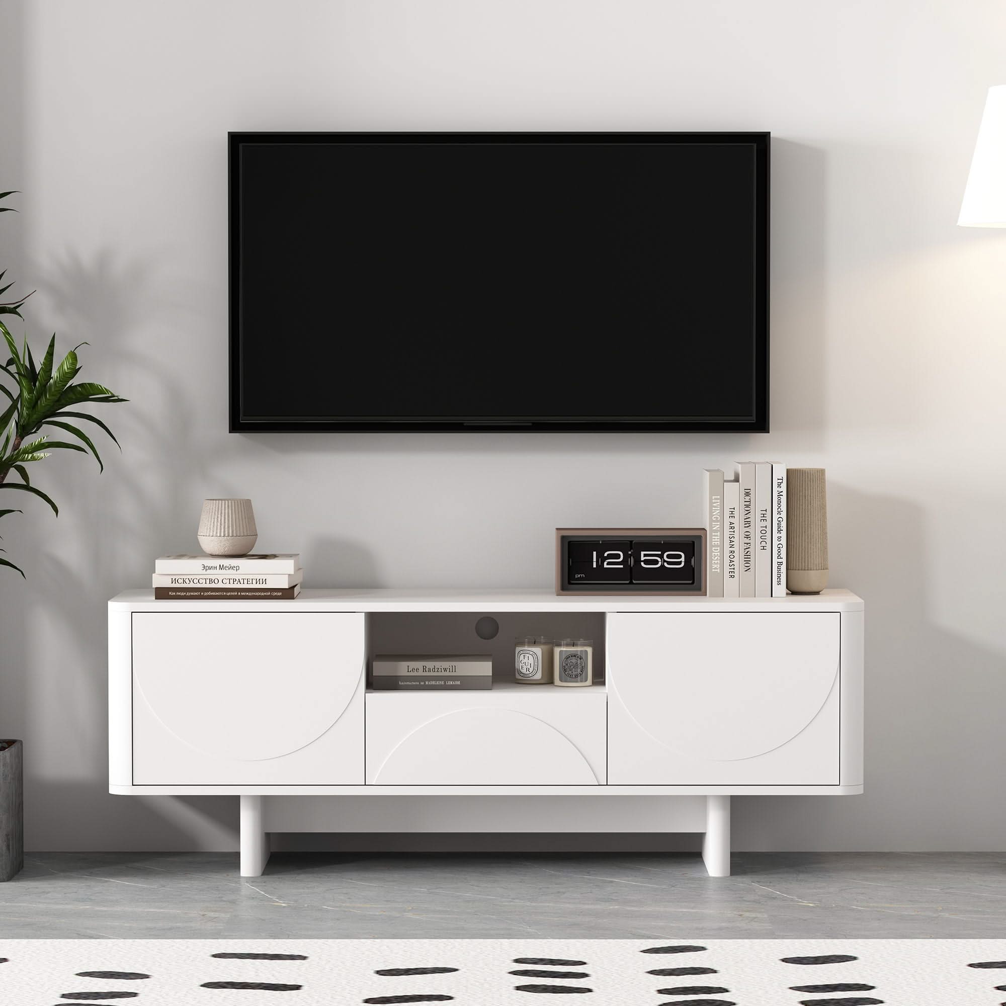 Ella - TV Stand With Adjustable Shelves