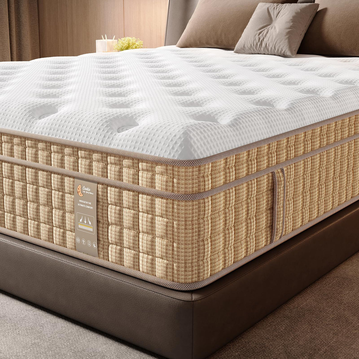 12" Hybrid Mattress With Innersprings & Gel Memory Foam