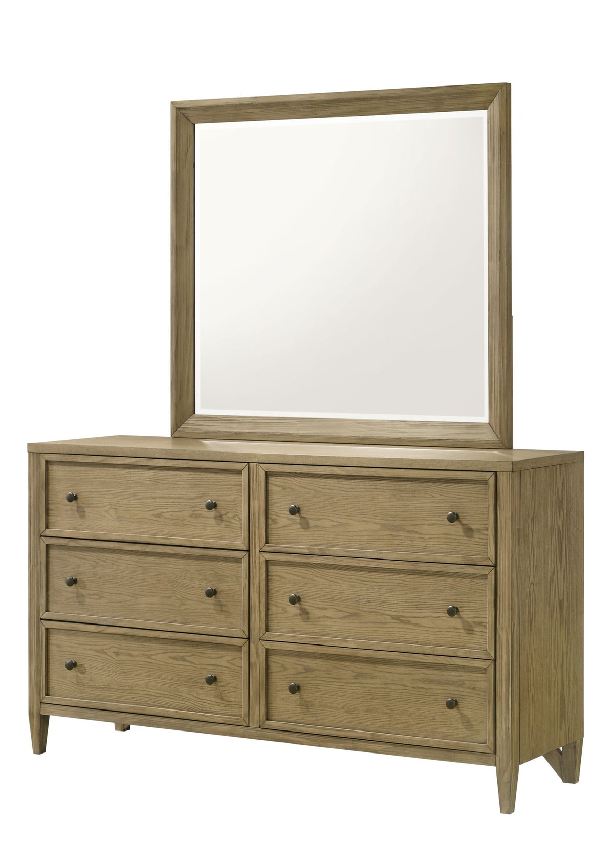 Sienna - King 5 Piece Bedroom Set - Ash