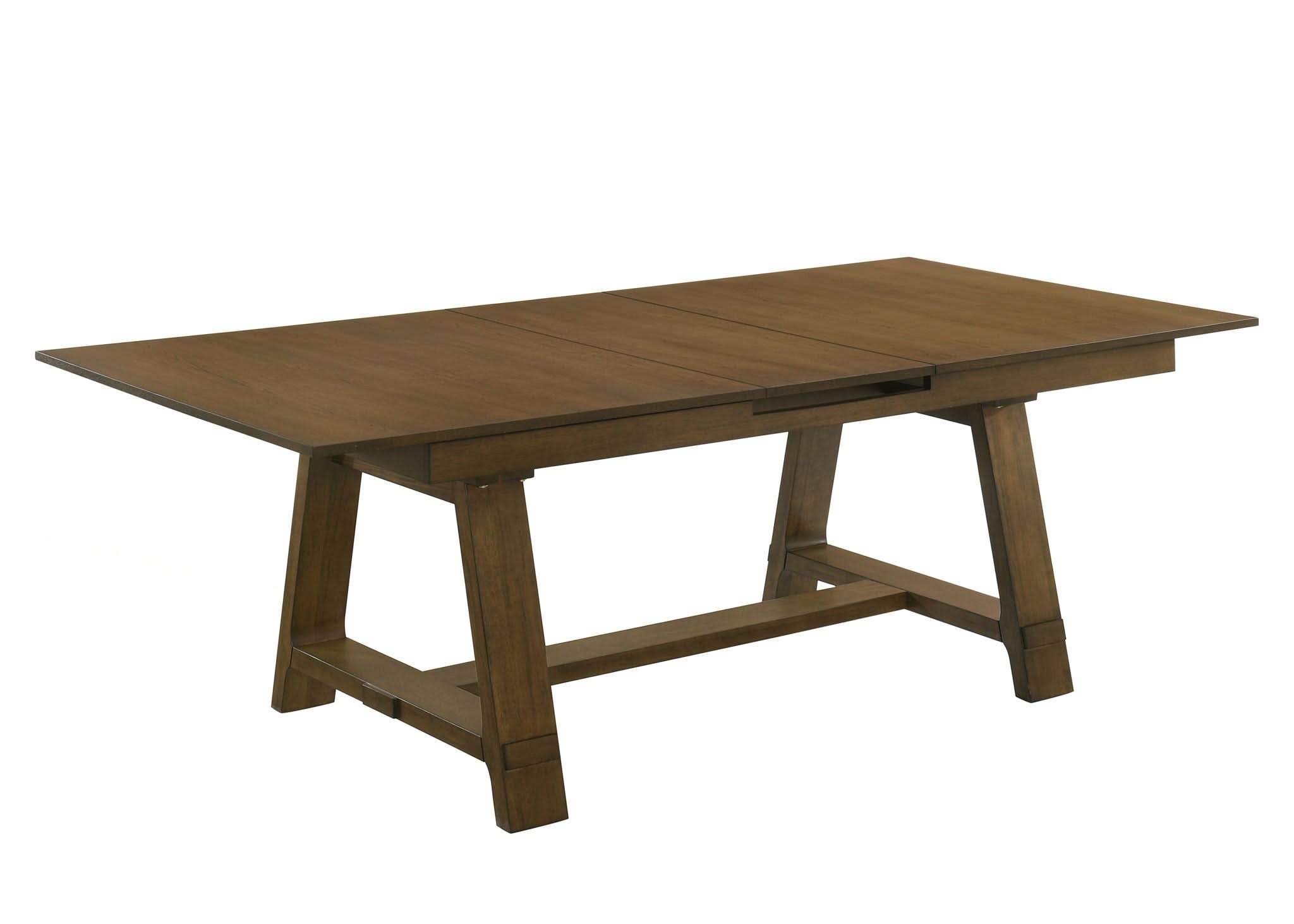 Everly - 6 Piece Dining Room Set - Brown
