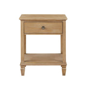 Victoria - Bedside Table With Drawer And Shelf