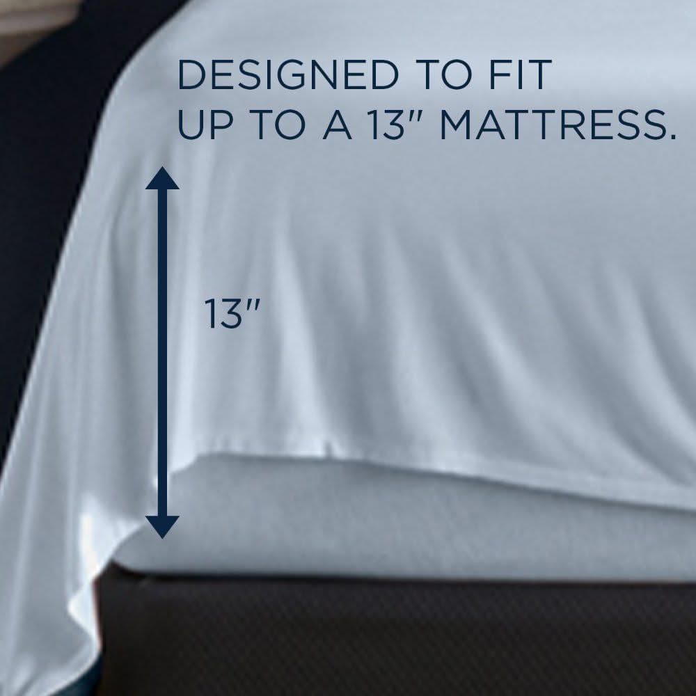 Linens - Tempur Rayon from Bamboo Sheet Set - Sleepy Blue