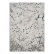 Geometrix - 7'10" X 10'6" Area Rug, Geometric 3D Effect - Ivory / Gray