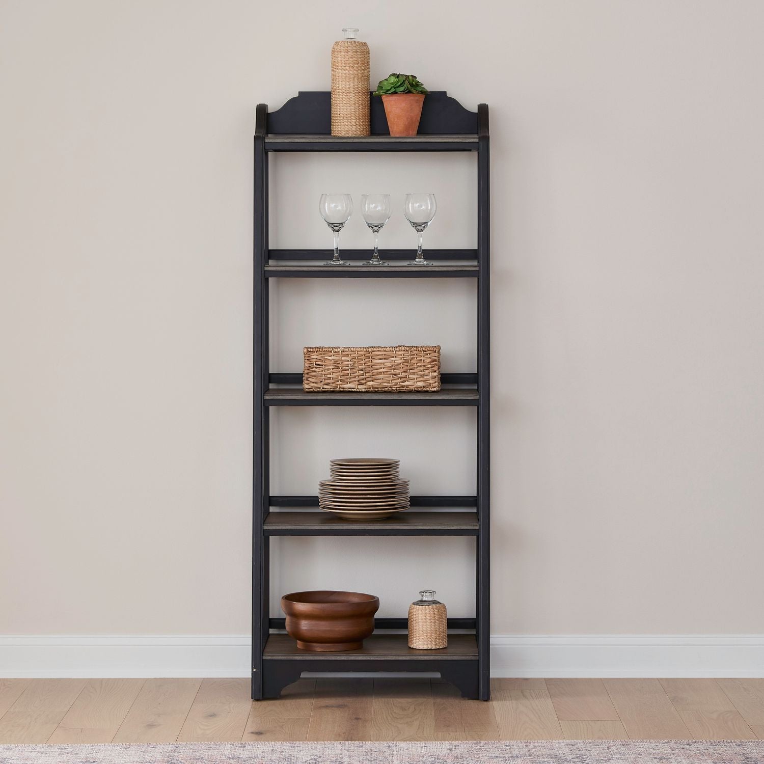 Magnolia Manor - Leaning Pier Bookcase