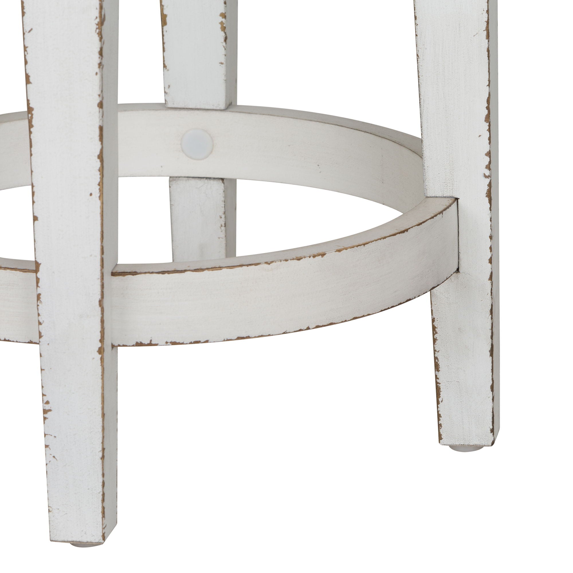 Magnolia Manor - Console Swivel Stool - Antique White