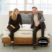 Avocado Green Organic Medium Tight Top Mattress with Certified Latex Hybrid Support