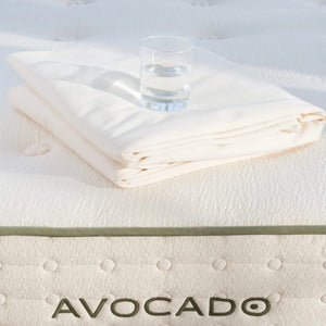 Avocado Green Waterproof Mattress Protector