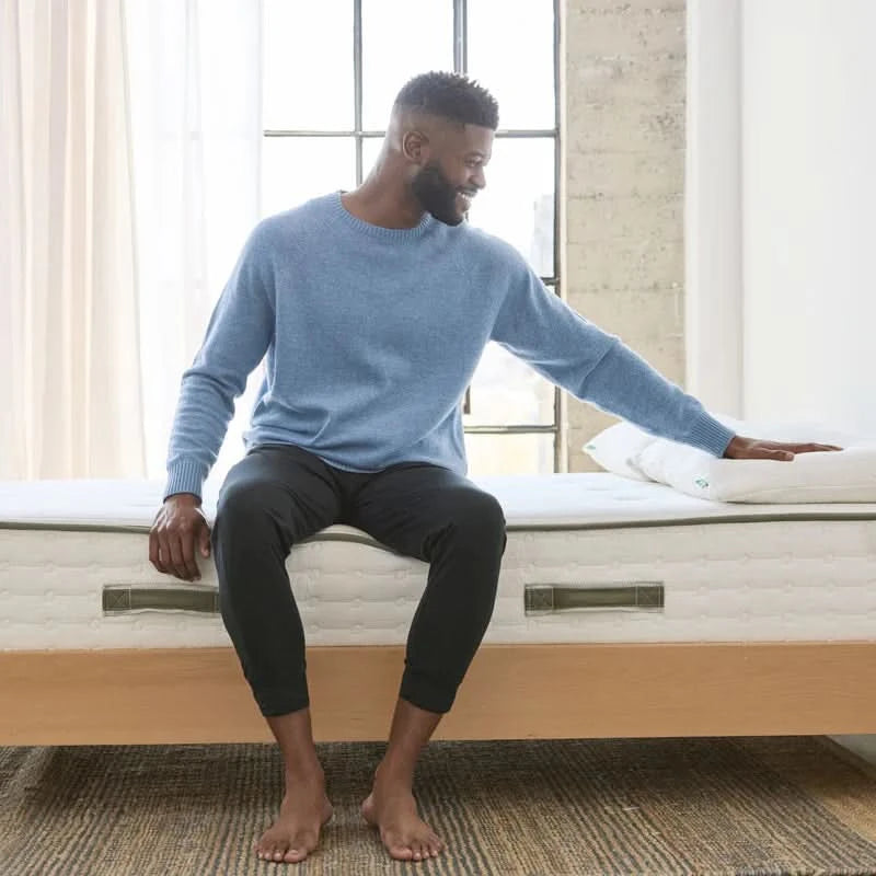 Avocado Green Organic Medium Tight Top Mattress with Certified Latex Hybrid Support