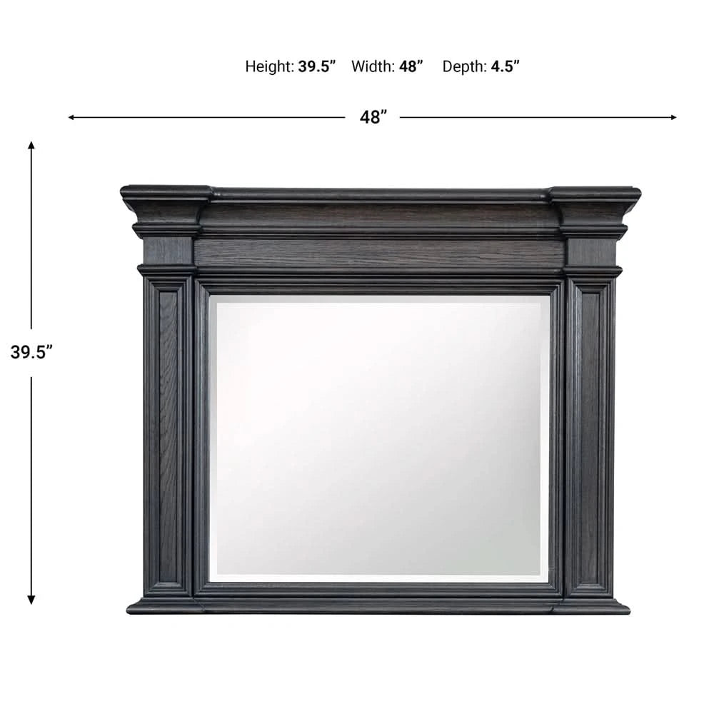Palisade Brown Contemporary Mirror