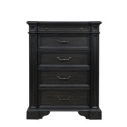 Palisade Brown Contemporary 5 Drawer Chest with Spacious Storage